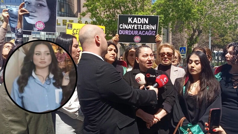Cesedi halıya sarılmıştı: Annesi adliye &ouml;n&uuml;nde isyan etti