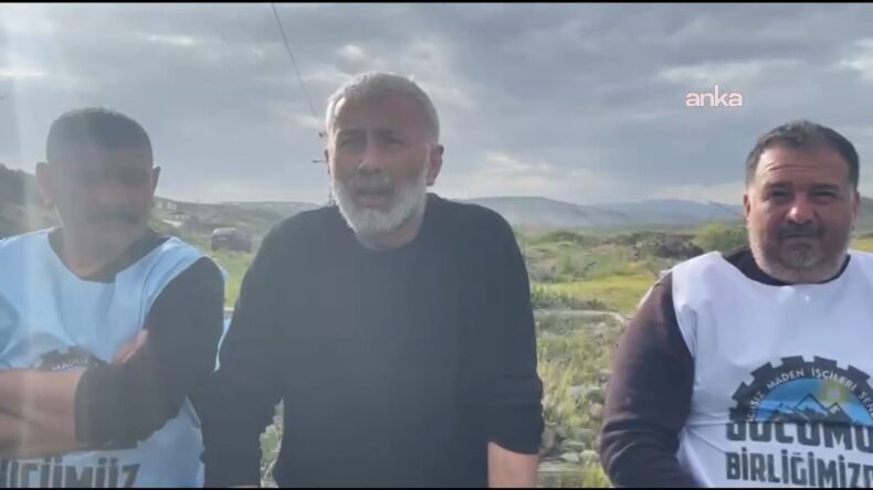 Cezaevinden &Ccedil;ıktı, Madenci Y&uuml;r&uuml;y&uuml;ş&uuml;ne Katıldı