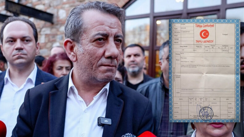 CHP'li belediyenin m&uuml;lkiyetindeki tarihi binanın tapusu vakfa devredildi