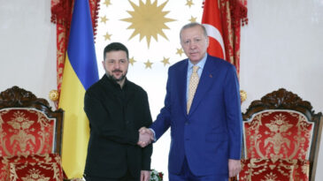 Erdoğan, İstanbul'da Ukrayna Lideriyle G&ouml;r&uuml;şt&uuml;