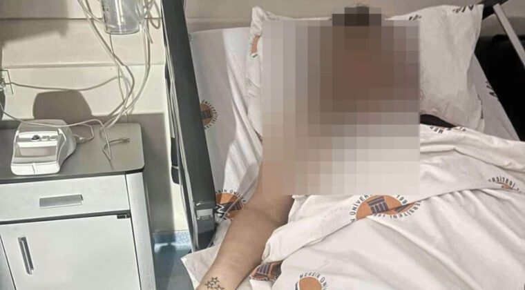 Eski sevgilisi kabloyla boğmaya kalkıştı