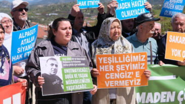 Eskişehir'de Maden Eylemi: Bağlarımızı, Dağlarımızı Aldılar Bir K&ouml;y&uuml;m&uuml;z Kaldı