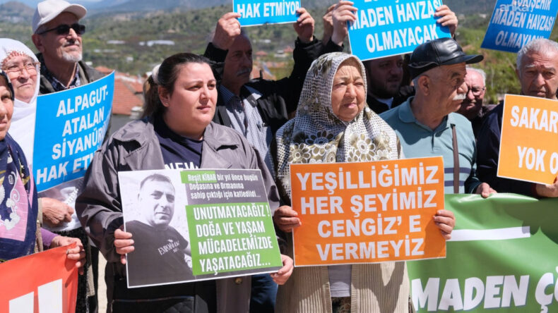 Eskişehir'de Maden Eylemi: Bağlarımızı, Dağlarımızı Aldılar Bir K&ouml;y&uuml;m&uuml;z Kaldı