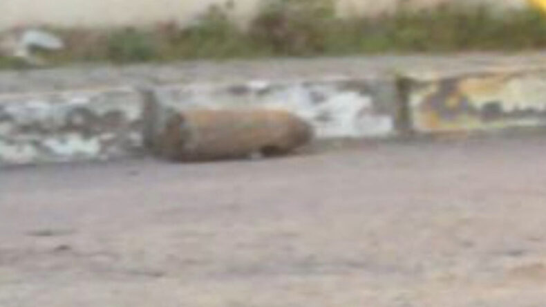 Ey&uuml;psultan'da havan topu mermisi olduğu değerlendirilen m&uuml;himmat bulundu