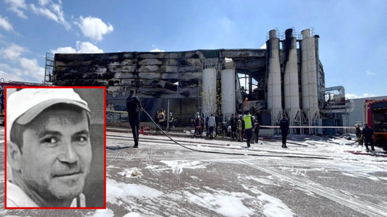 Fabrika Yangınında &Ouml;len Teknisyen Memleketinde Toprağa Verildi