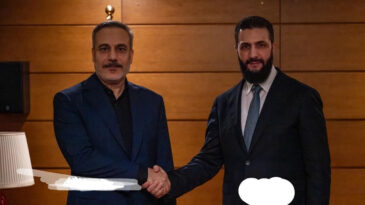 Fidan ve Şara Antalya'da bir araya geldi