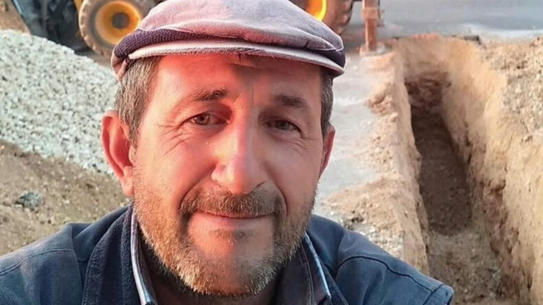 G&ouml;&ccedil;&uuml;k altında kalan iş&ccedil;i &ouml;ld&uuml;