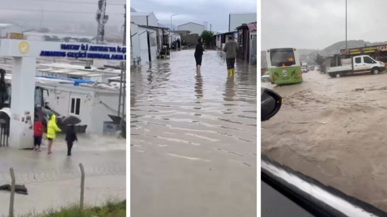 Hatay'da Sağanak Alarmı: Yollar G&ouml;l Oldu, Evleri Su Bastı