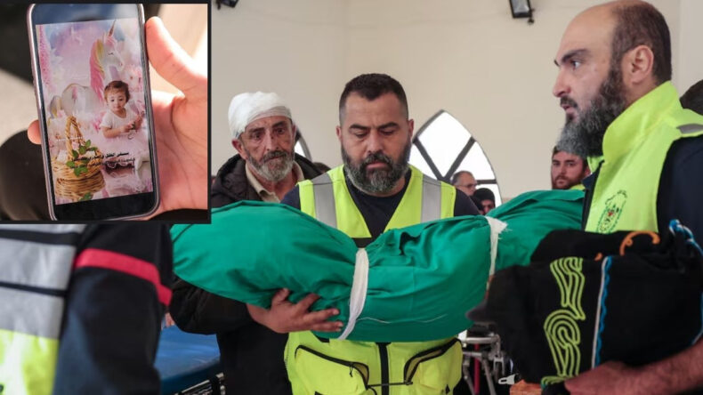 İsrail, 1 yaşındaki bebeği babasının cenazesinde &ouml;ld&uuml;rd&uuml;