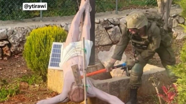 İsrail Heykele Zarar Veren Askere Hapis Cezası Verdi