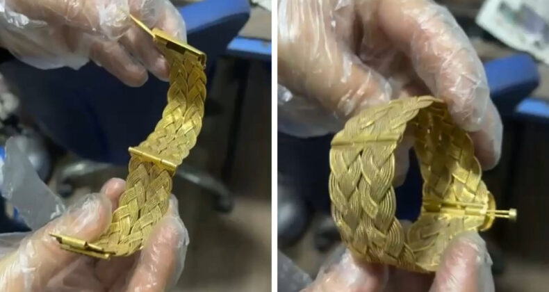 İzinsiz Altın Üretimine Gözaltı