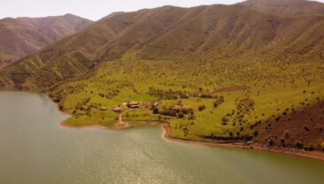 Keban&rsquo;da Bahar Manzarası B&uuml;y&uuml;ledi