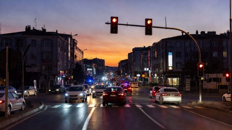 Kentte kırmızı ışık ihlal rekoru! 43 günde 50 milyon ceza kesildi