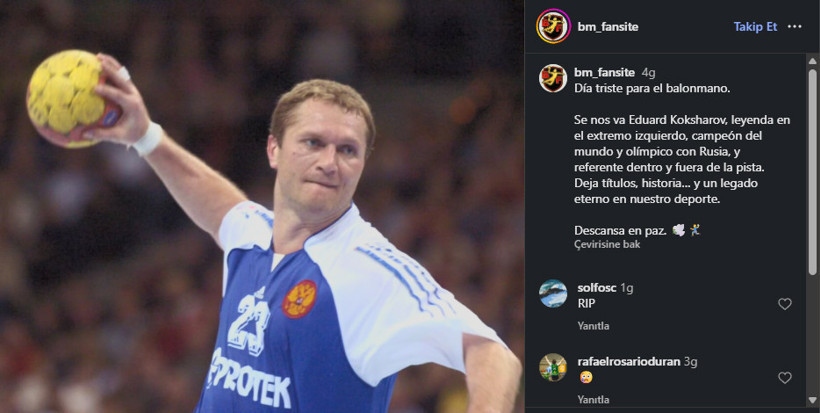 Koksharov Hentbol Maçında