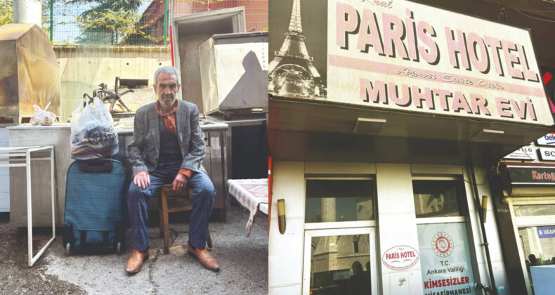 Kral Paris&rsquo;in kapısı evsizlere kapatıldı