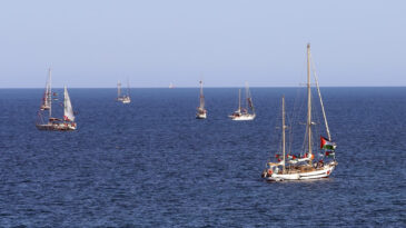 K&uuml;resel Sumud Filosu'na M&uuml;dahale