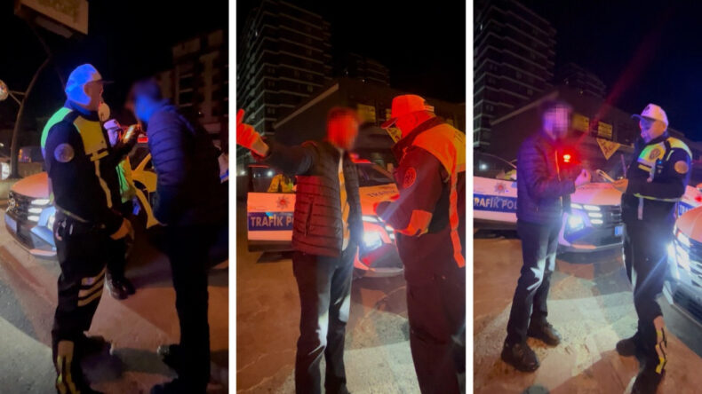 &ldquo;Ayaklarına kapanayım ne olur arabayı men etme&rdquo; diyen alkoll&uuml; s&uuml;r&uuml;c&uuml; cezadan kurtulamadı