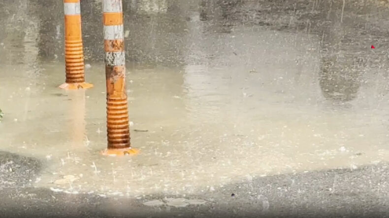 Mersin&rsquo;de &Ccedil;amur Yağdı