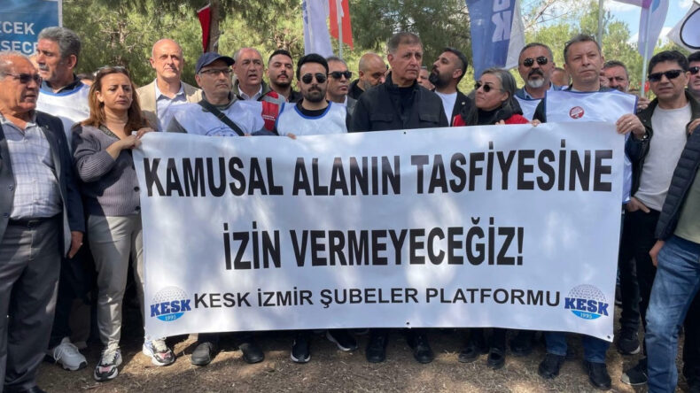 Meslek Fabrikası n&ouml;betine KESK'ten destek…