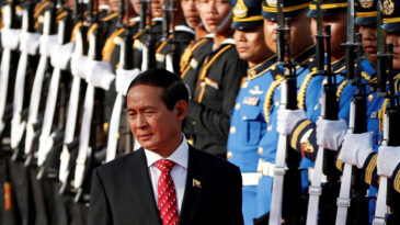 Myanmar'ın hapisteki eski devlet başkanı afla tahliye edildi