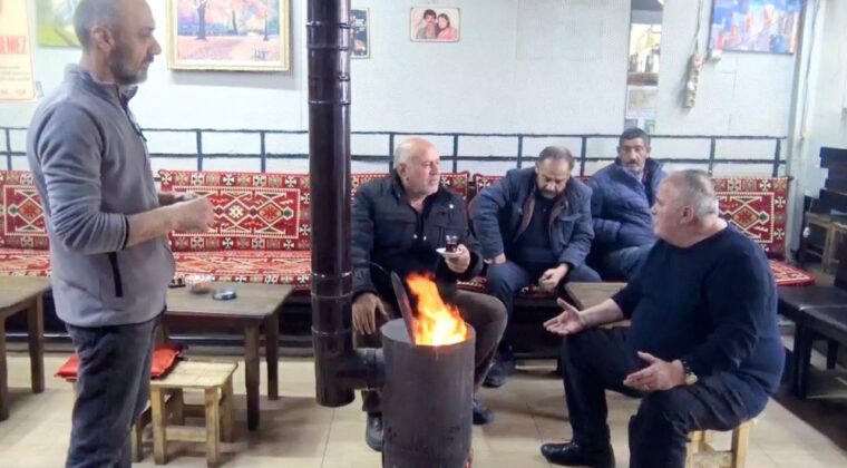 Nisan ortasında kış: Eksi derecede soba yaktılar