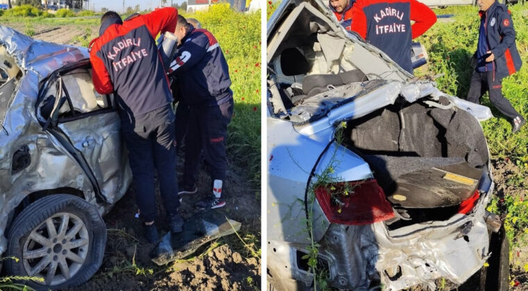 Otomobil Tankerle &Ccedil;arpıştı: 1 &Ouml;l&uuml;