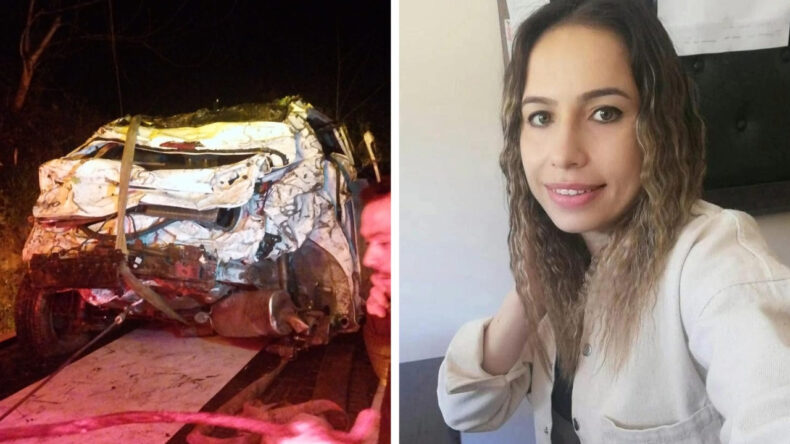 Otomobil Uçuruma Yuvarlandı, Baba ve Kızı Hayatını Kaybetti