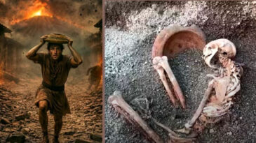 Pompeii faciasının kurbanıydı: Son anları canlandırıldı