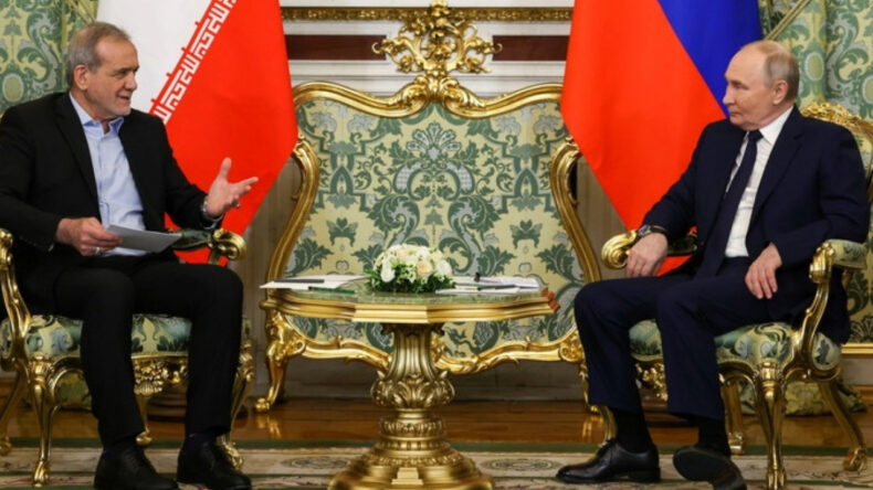 Putin, Pezeşkiyan ile Telefonda G&ouml;r&uuml;şt&uuml;