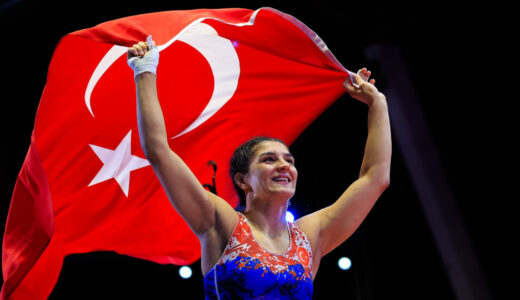 Rakibi Finale &Ccedil;ıkmadı, Nesrin Baş Avrupa Şampiyonu Oldu