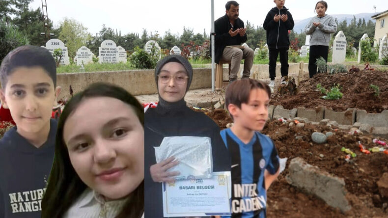 Saldırıda &ouml;len 4 &ouml;ğrencinin mezarında h&uuml;z&uuml;n ve g&ouml;zyaşı hakim