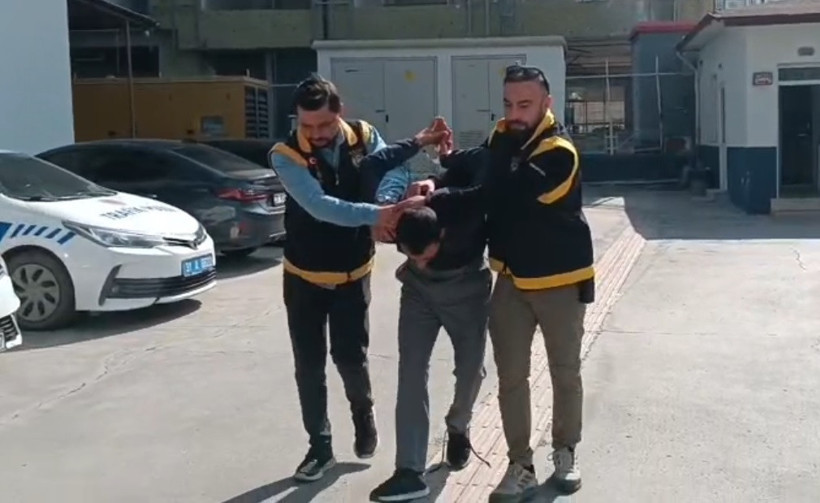 Saldırı anı güvenlik kamerasında görüntülendi