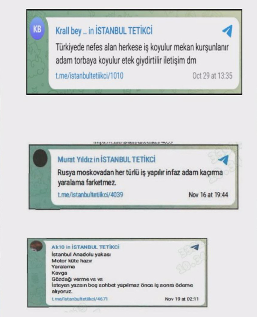 Operasyon sırasında yakalanan şüpheliler