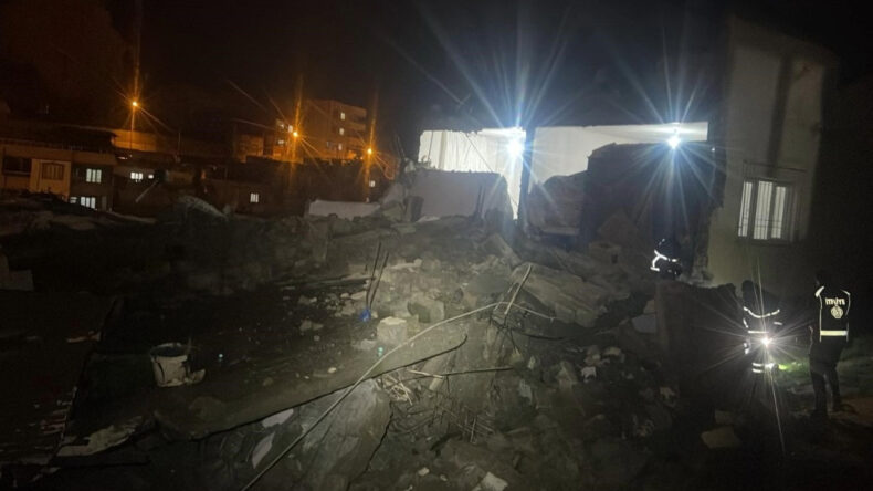 Siirt&rsquo;te Metruk Bina &Ccedil;&ouml;kt&uuml;