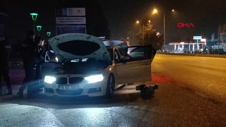 Sokakta dehşet: Aracının &ouml;n&uuml;n&uuml; kesip ateş etti