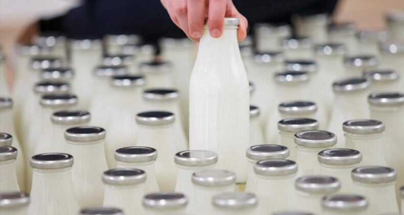 S&uuml;t &uuml;retimi şubatta azaldı