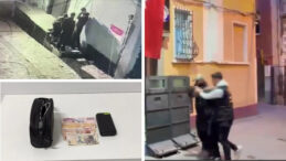 Taksim&rsquo;de &lsquo;yardım&rsquo; bahanesiyle yankesicilik: Alkoll&uuml; kişinin &ccedil;antasını &ccedil;aldılar