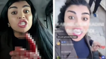 TikTok yayınında dehşet: Sokak ortasında bı&ccedil;aklı saldırı