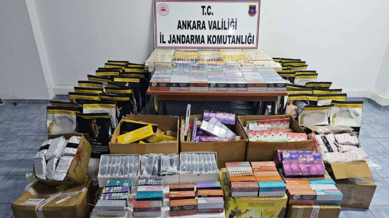 TIR&rsquo;dan servet &ccedil;ıktı: Milyonluk ka&ccedil;ak &uuml;r&uuml;n ele ge&ccedil;irildi