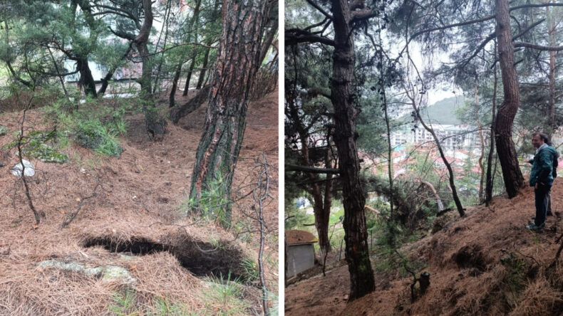 Tokat'ta Heyelan ve Kaya D&uuml;şmesi Sonucu 13 Daire Tahliye Edildi