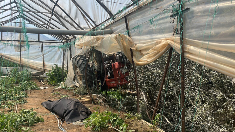 Trakt&ouml;r Devrildi: 1 &Ouml;l&uuml;