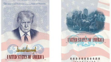 Trump, pasaportlara kendi resmini bastıracak