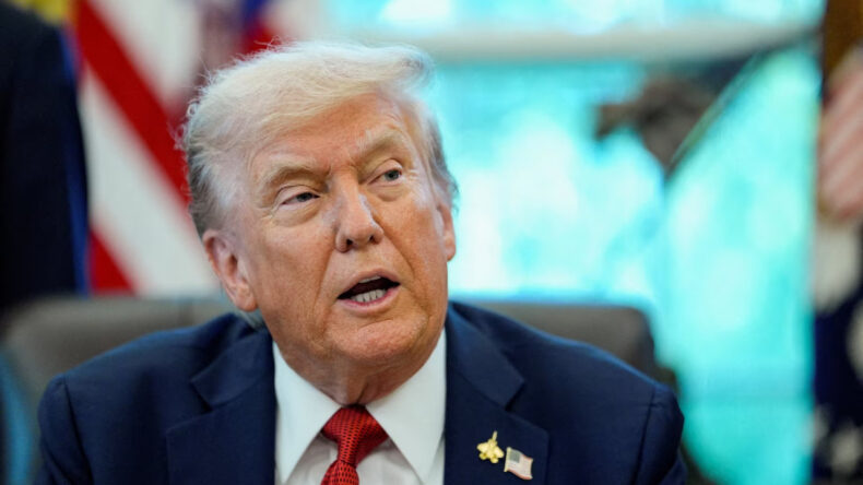 Trump'ın İsrail-L&uuml;bnan g&ouml;r&uuml;şmesinin bir kısmına katılması bekleniyor