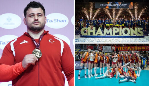 T&uuml;rk sporu nisanda zirvede: 5 Avrupa Kupası, 6 altın madalya