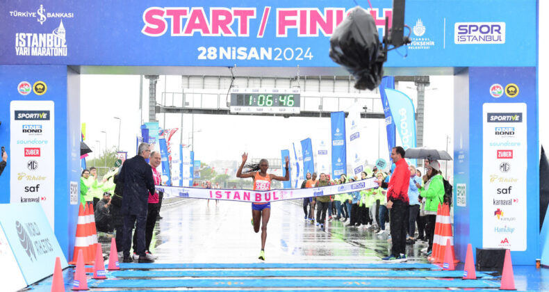 T&uuml;rkiye İş Bankası 21. İstanbul Yarı Maratonu başladı
