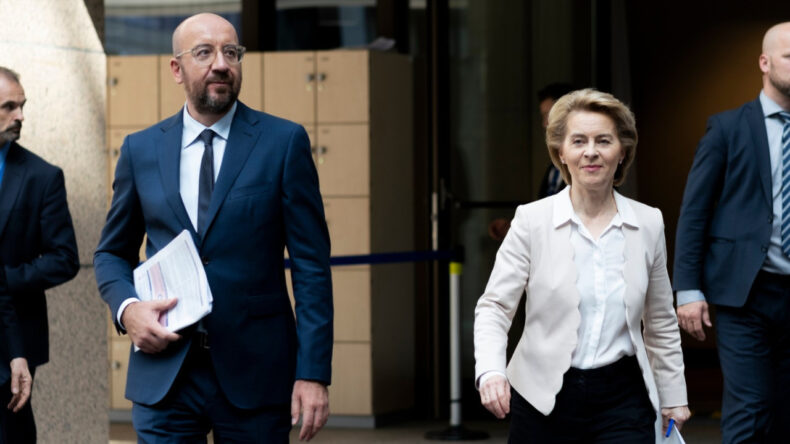 Von der Leyen'in T&uuml;rkiye s&ouml;zlerine Charles Michel de tepki g&ouml;sterdi