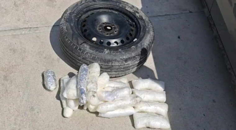 Yedek Lastikten Uyuşturucu &Ccedil;ıktı