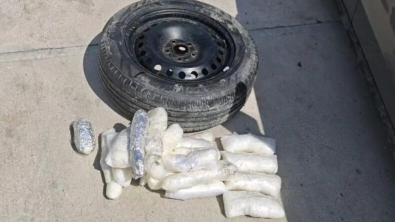 Yedek Lastikten Uyuşturucu &Ccedil;ıktı