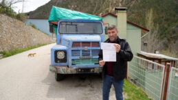 Yerinden Oynamayan Kamyona K&ouml;pr&uuml; Cezası