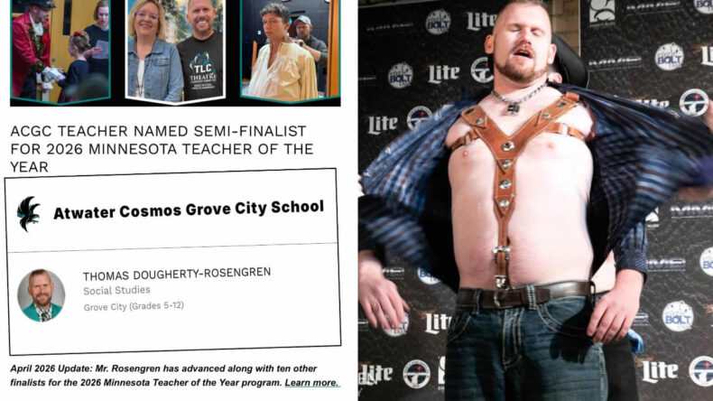 Yılın &Ouml;ğretmeni G&ouml;steriliyordu: Skandal Fotoğrafları Sızdı